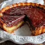 chocolate pie - featured image