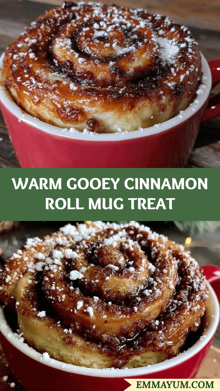 cinnamon roll in a mug recipe