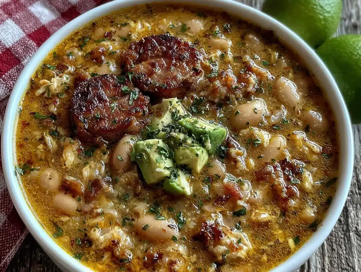 creamy cajun white chicken chili preparation steps