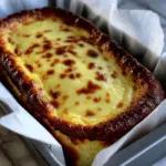 creamy loaf pan cheesecake - featured image