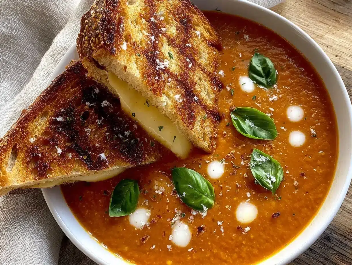 creamy tomato basil soup preparation steps