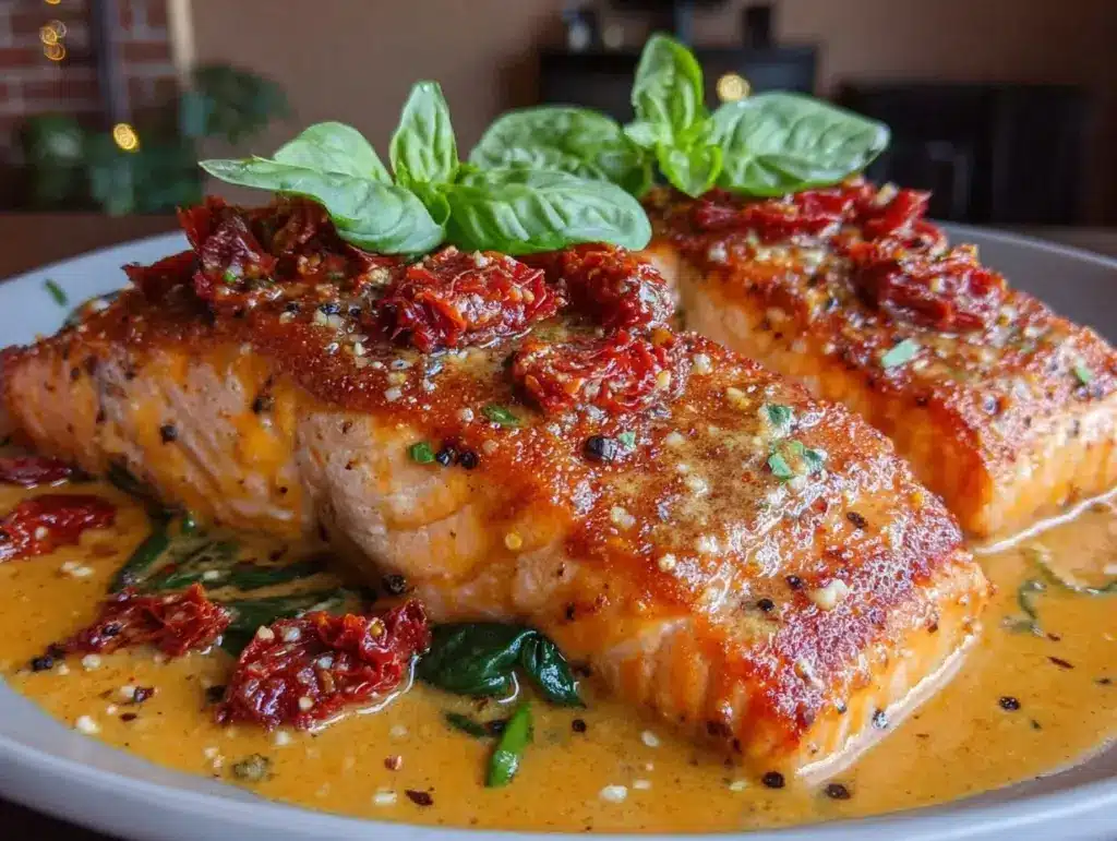Creamy Tuscan Salmon - featured image
