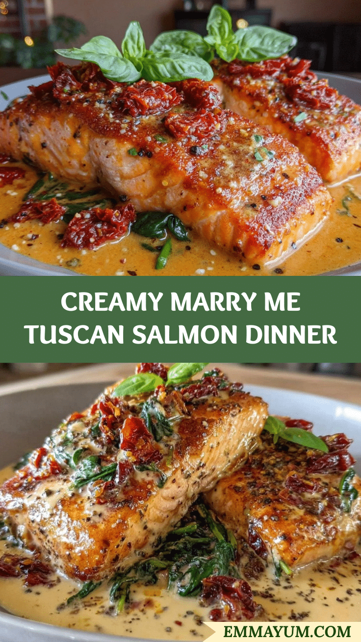 Creamy Tuscan Salmon recipe