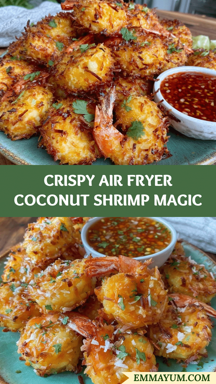 crispy air fryer coconut shrimp recipe