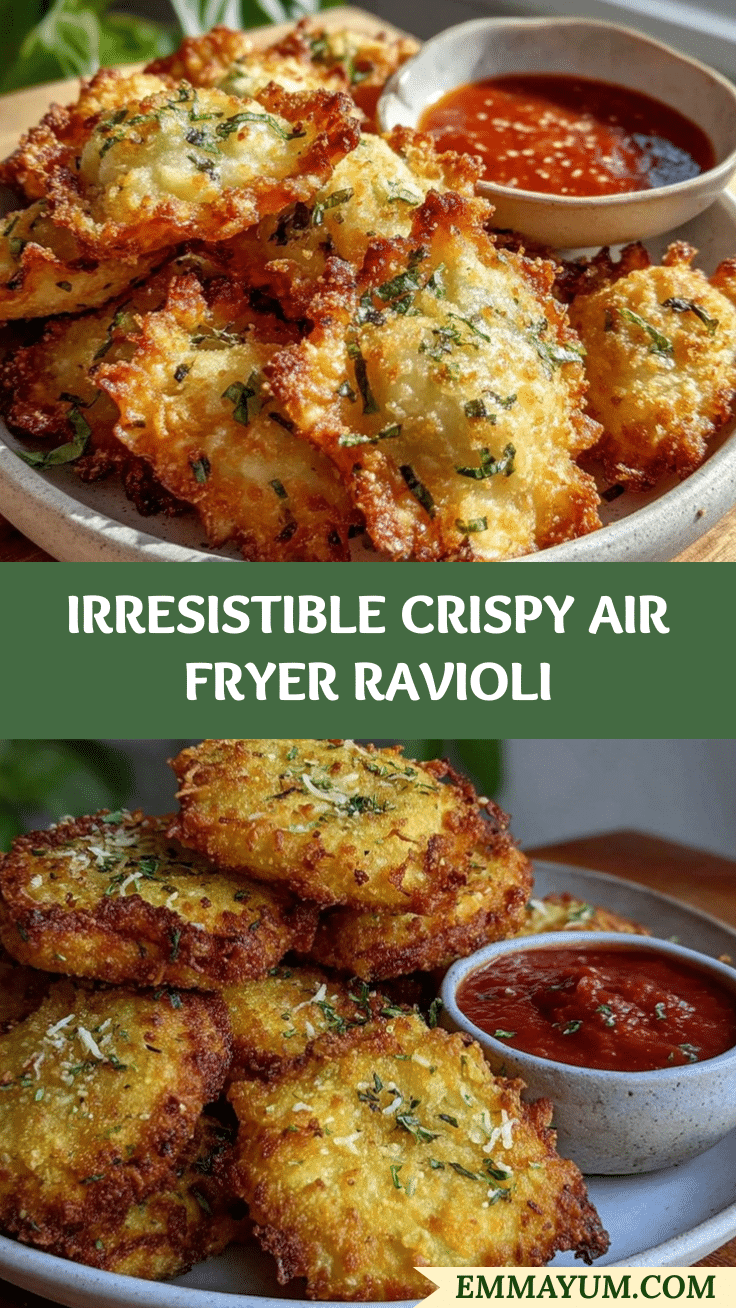 crispy air fryer ravioli recipe