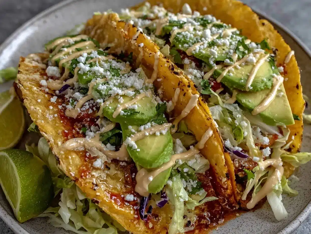 crispy black bean tacos preparation steps