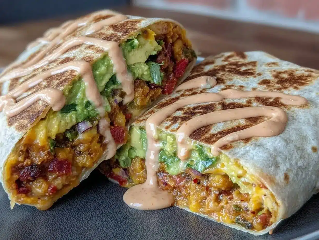 crispy spicy chickpea burrito preparation steps