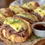 Crockpot French Dip Sandwiches - featured image