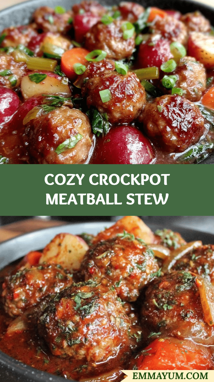 crockpot meatball stew recipe