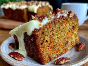 flourless oatmeal carrot cake - featured image