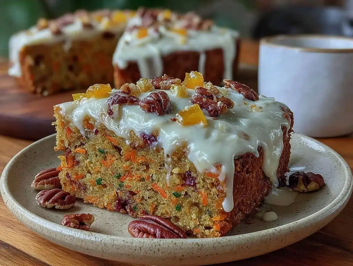 flourless oatmeal carrot cake preparation steps