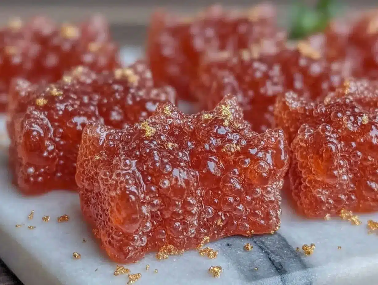 Galentine Rosé Gummy Bears preparation steps