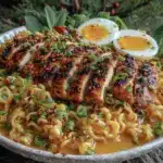 homemade chicken ramen - featured image