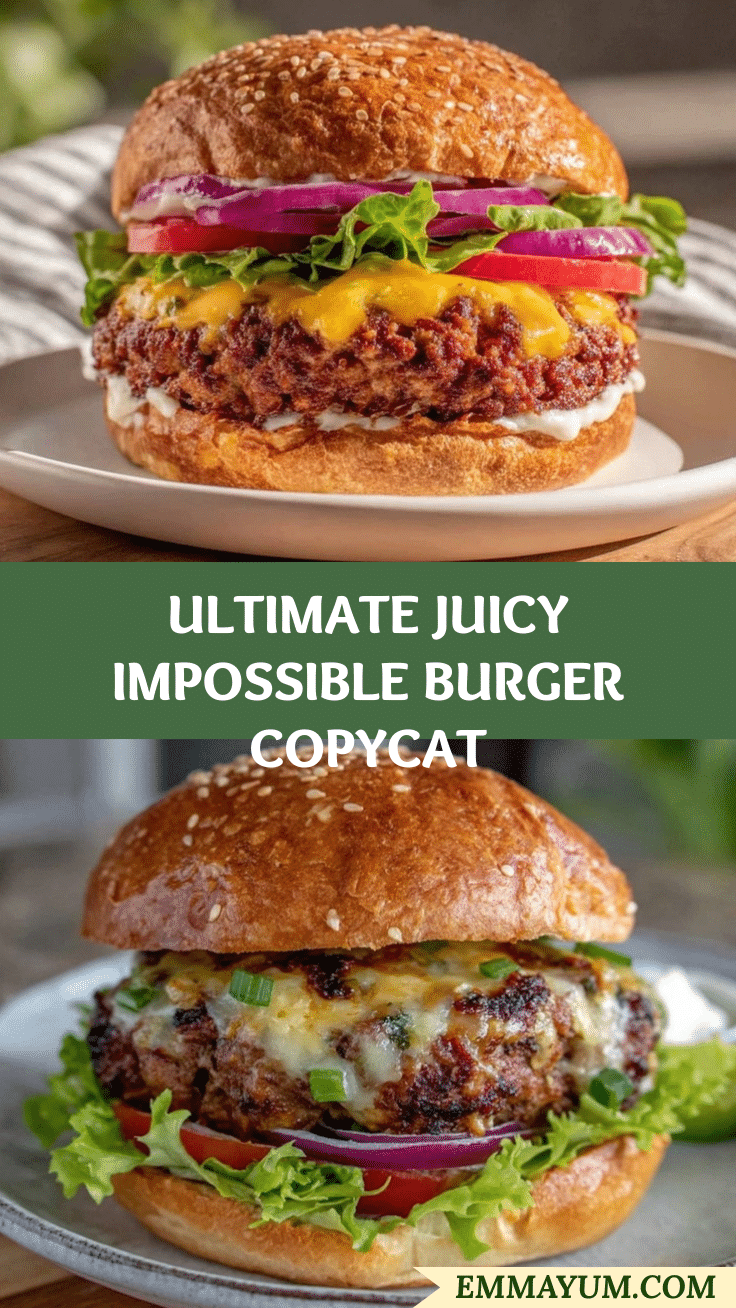 Impossible Burger copycat recipe