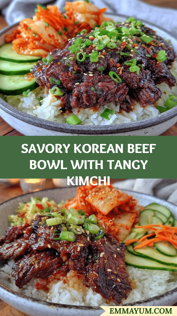 Korean beef bowl recipe