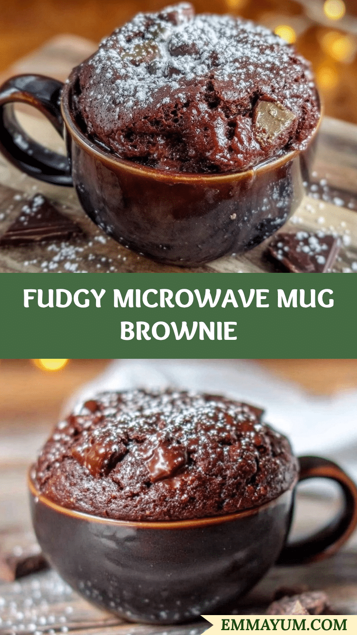 microwave mug brownie recipe