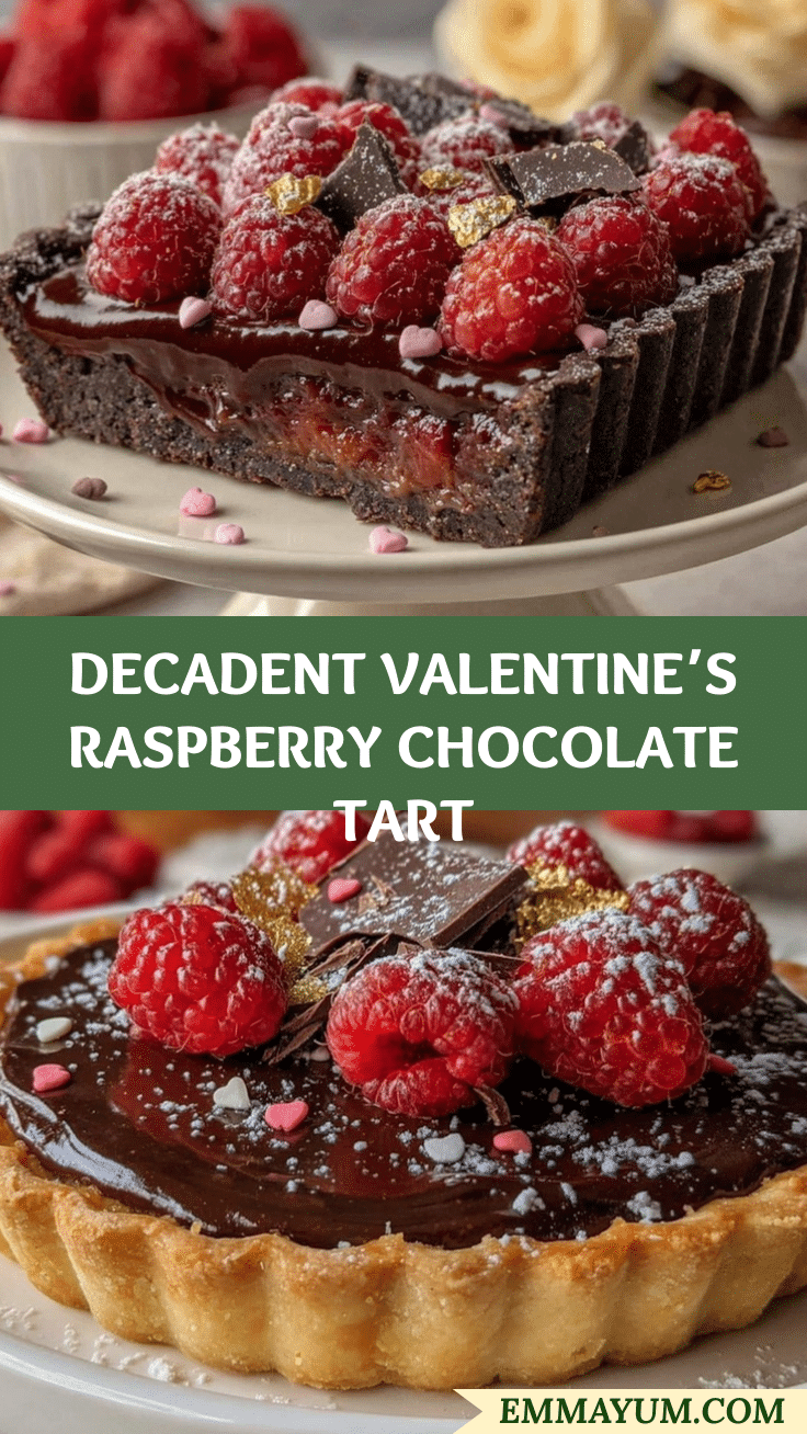raspberry chocolate tart recipe