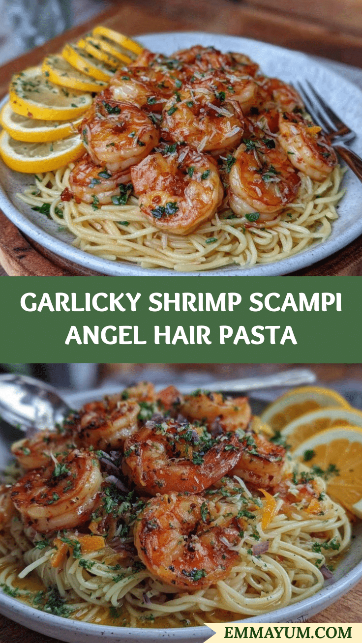Shrimp Scampi Angel Hair Pasta recipe