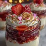 strawberry yogurt parfait - featured image