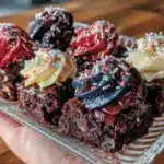 Super Bowl Brownie Bites - featured image