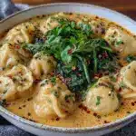 Thai Coconut Dumpling Soup - featured image