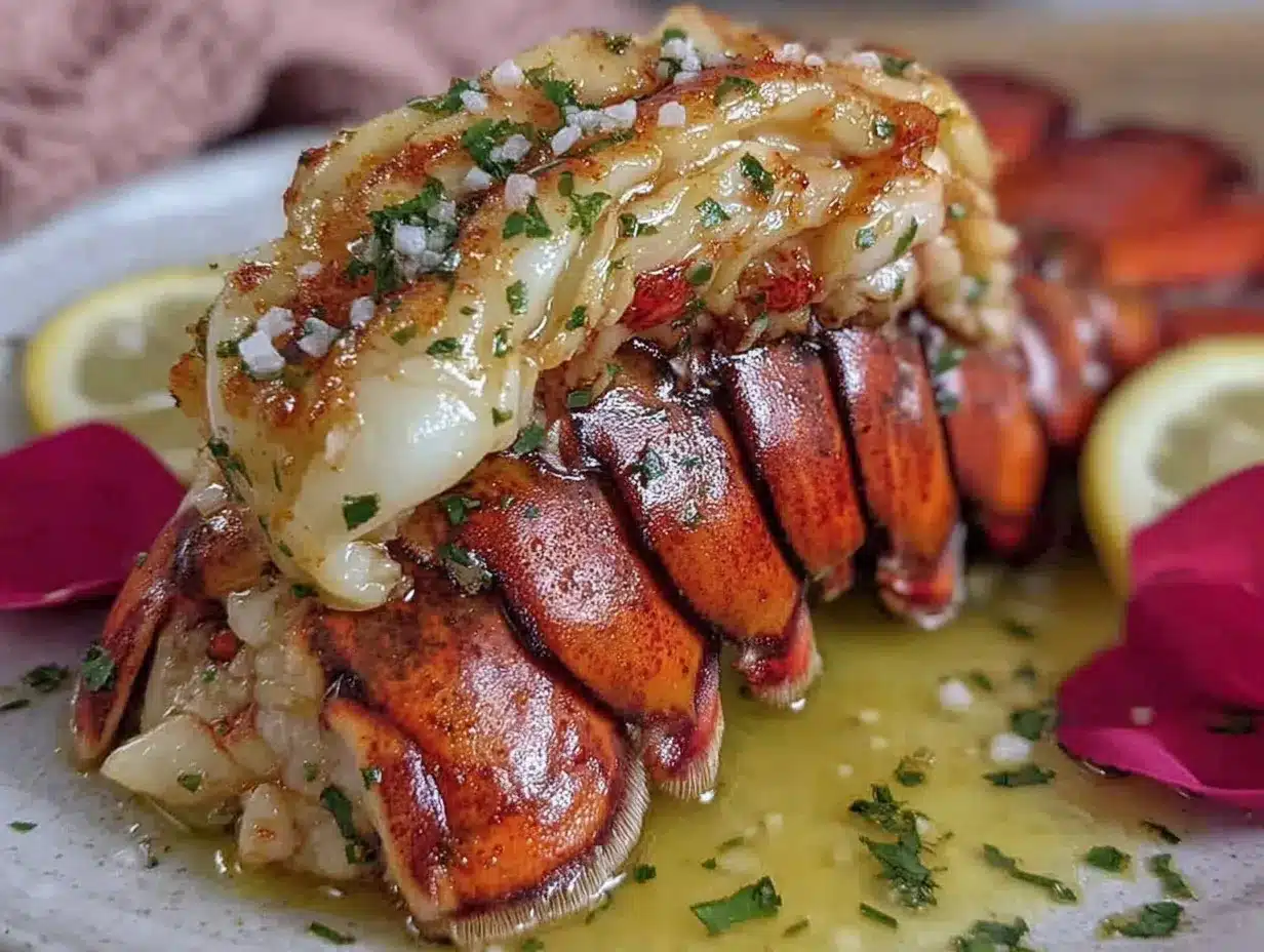 Valentine’s Day Lobster Tail preparation steps