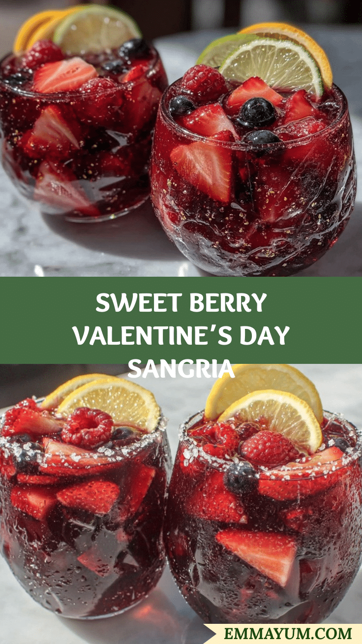 Valentine’s Day Red Sangria recipe