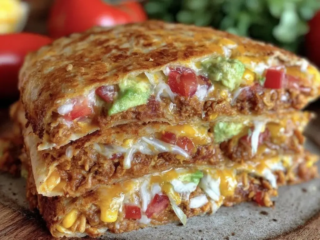 vegetarian crunchwrap supreme - featured image