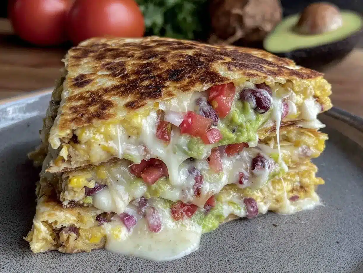 vegetarian crunchwrap supreme preparation steps