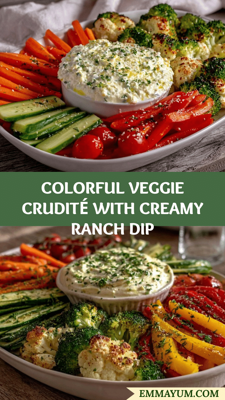 veggie crudité platter recipe