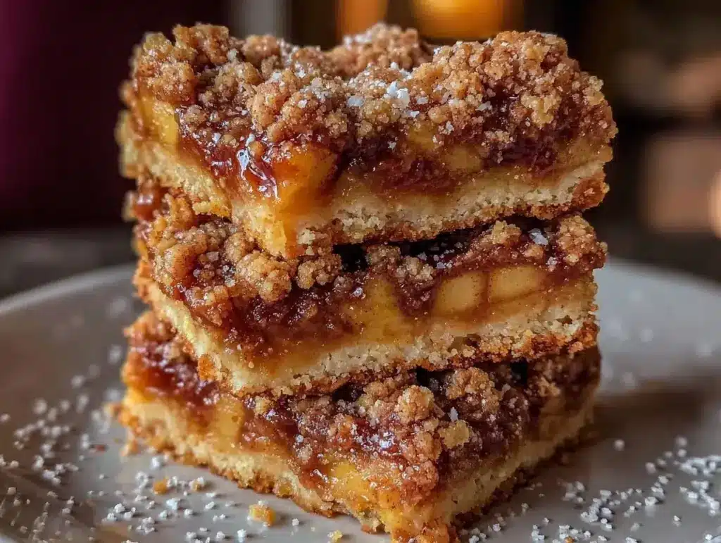 apple pie bars - featured image
