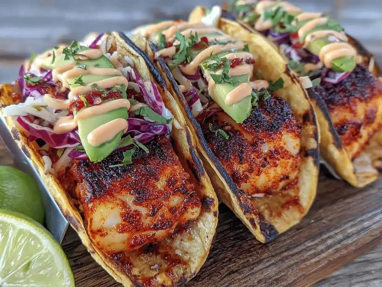 blackened fish tacos preparation steps