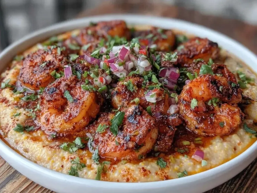 Cajun shrimp and creamy grits - featured image