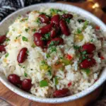 Caribbean rice and beans recipe - featured image