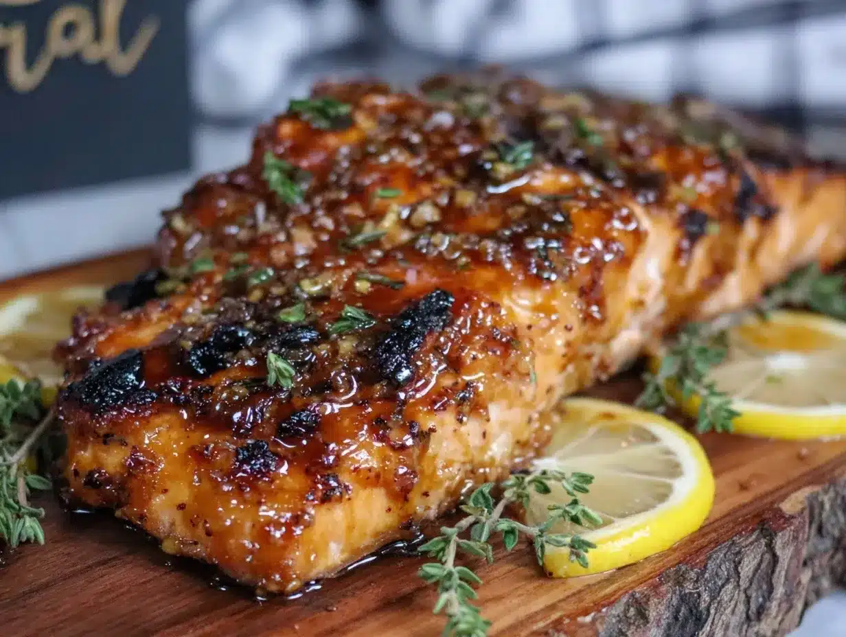 cedar plank salmon with maple glaze preparation steps