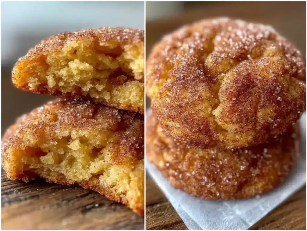 Chewy Snickerdoodle Cookies - featured image