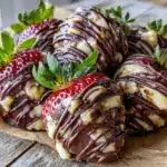 chocolate covered strawberry bouquet - featured image