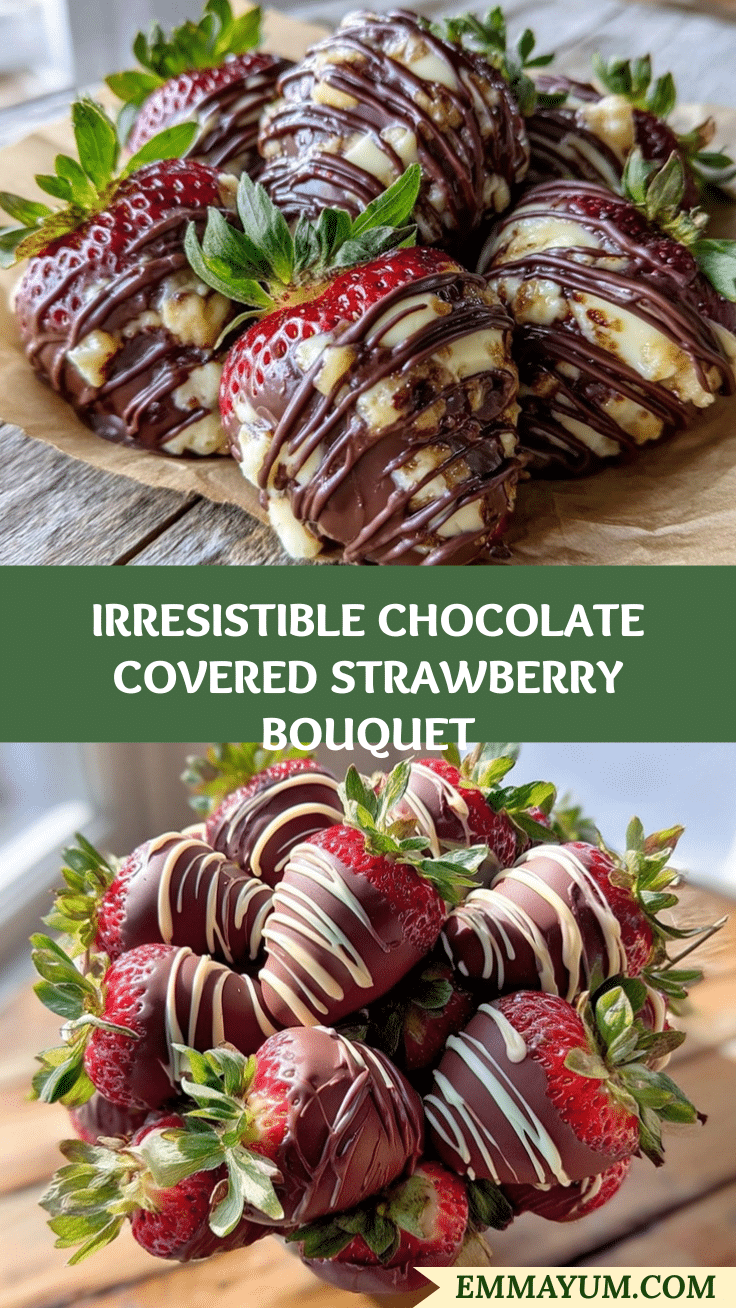 chocolate covered strawberry bouquet recipe