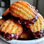 chocolate dipped madeleines - featured image