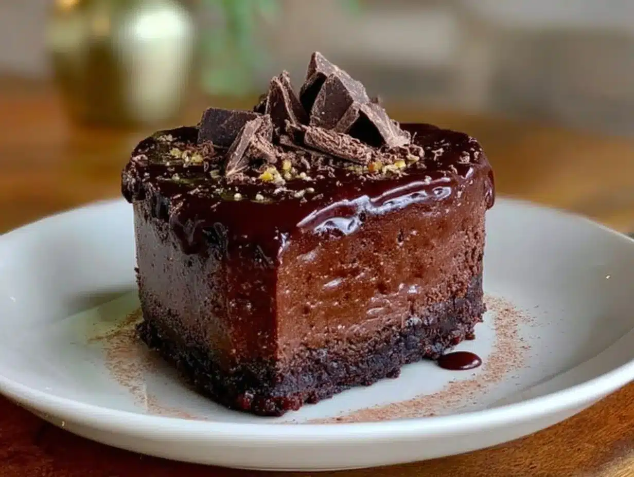 chocolate heart cake preparation steps