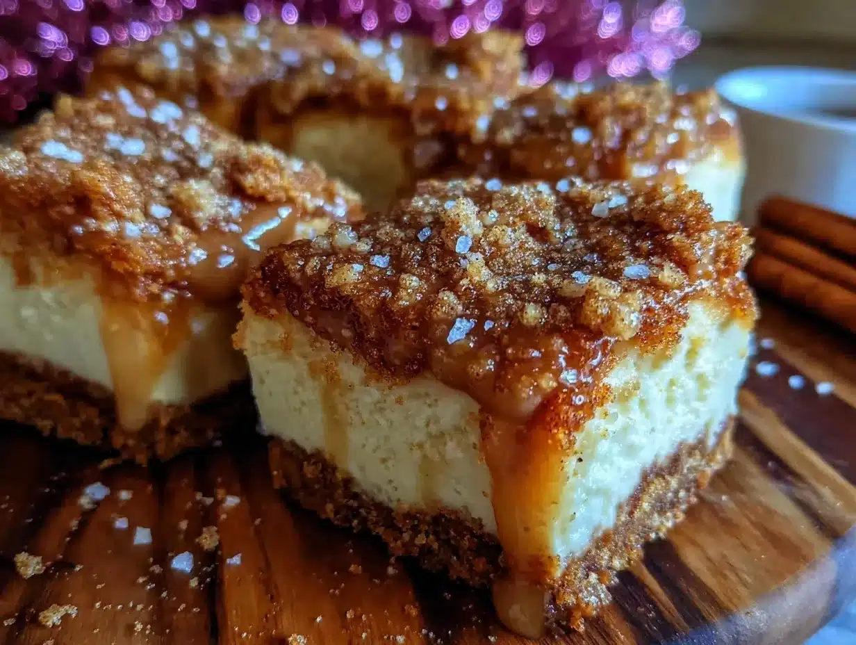 churro cheesecake bars preparation steps