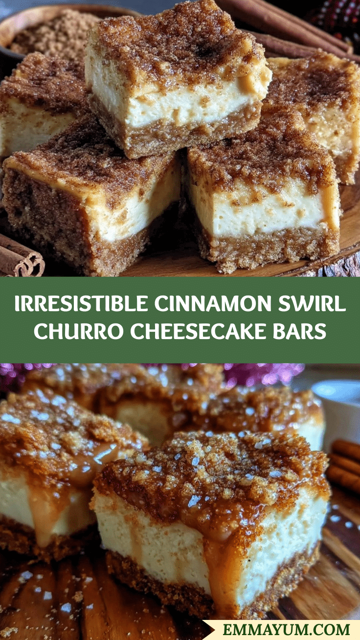 churro cheesecake bars recipe