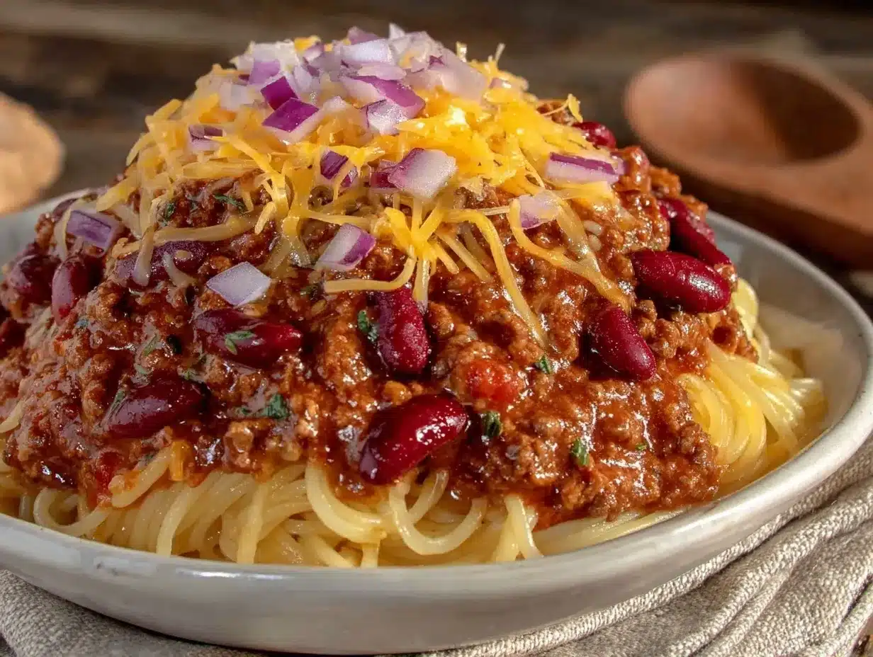 Cincinnati Chili 5-Way preparation steps