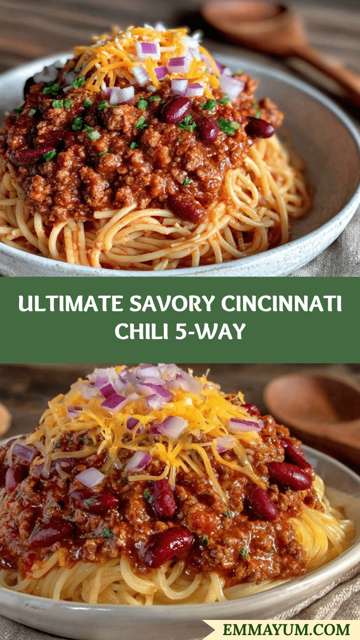 Cincinnati Chili 5-Way recipe