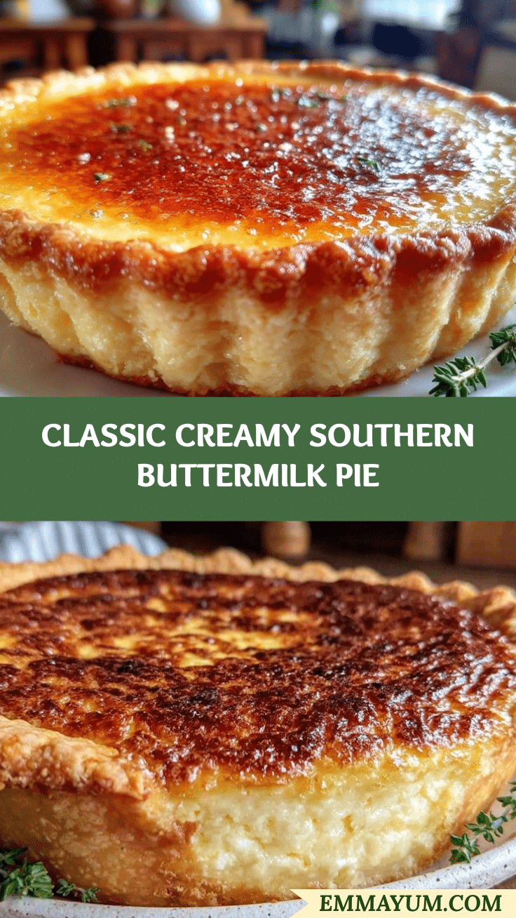classic creamy southern buttermilk pie recipe