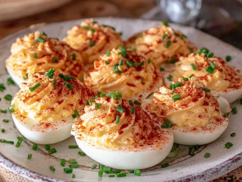 classic southern-style creamy deviled eggs - featured image