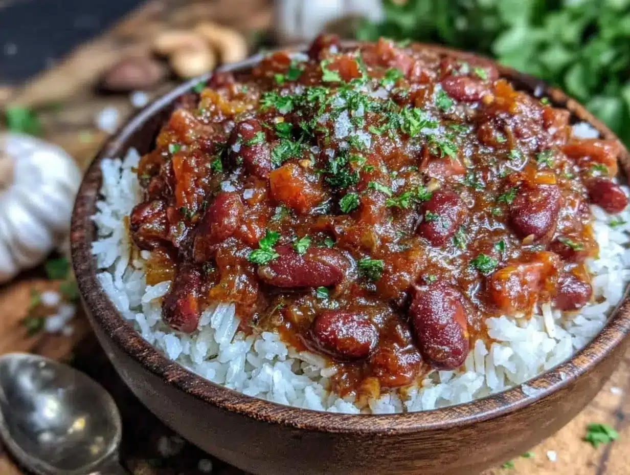 comforting authentic red beans and rice recipe preparation steps