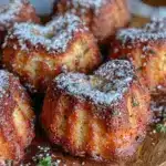 cozy baked heart shaped donuts - featured image