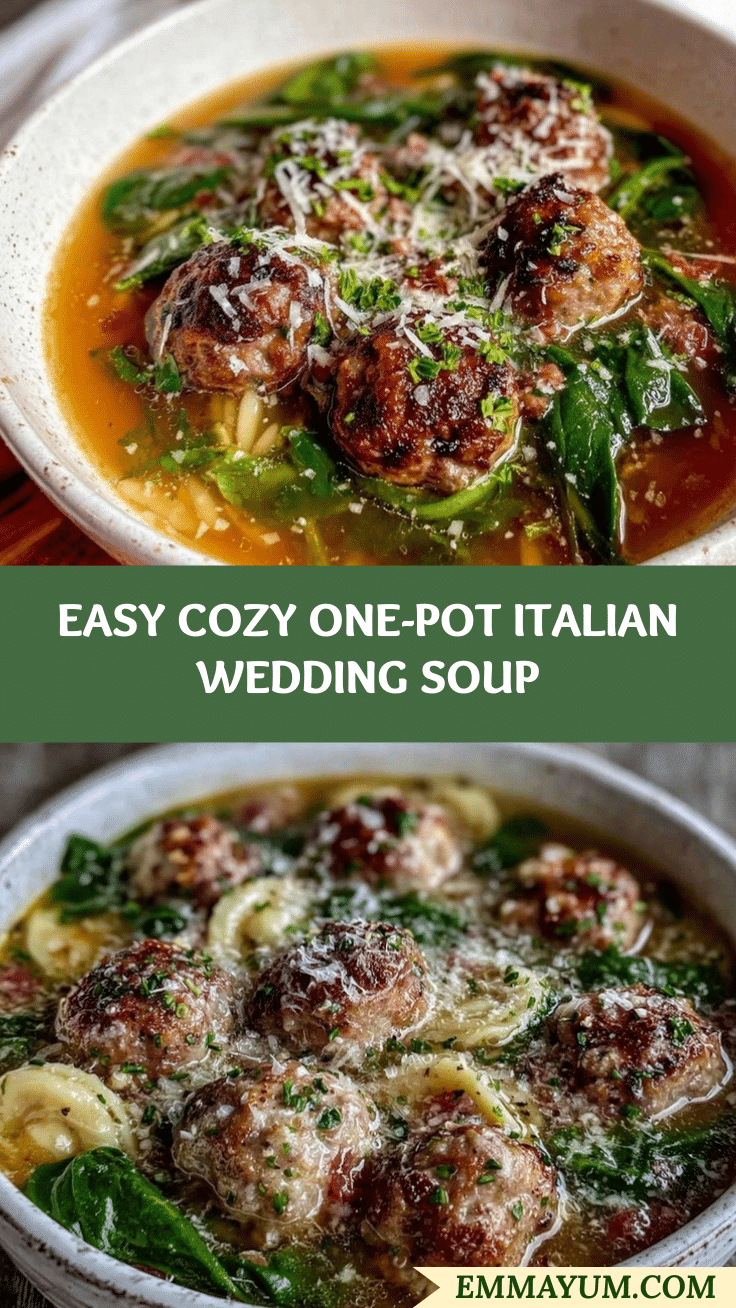 Cozy One-Pot Italian Wedding Soup recipe