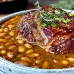 cozy pinto beans with ham hock - featured image